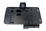 License Plate Tag Bracket with Light - Compatible with Jeep Wrangler Including Years 2009, 2010, 2011, 2012, 2013, 2014 - Replaces 68064720AA - Rear Plate Holder Frame