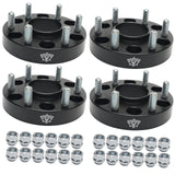 Wheel Spacer Set of 4- 1.25 Inch Thick 6x5.5 Hub Centric - Compatible with Chevy, GMC - 1999-2022 Escalade, Silverado 1500, Tahoe, Suburban, Yukon, Sierra 1500- 6x139.7mm, 78.1mm Hub Bore 14x1.5 Studs