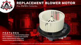 HVAC Blower Motor with Regulator - Replaces 64119227670, 700218, PM9354, 75896 - Compatible with BMW Vehicles - 2006 325i, 325xi, 06 330i, 2007 335i, X3, 2008 335d, 2007 328xi - E90, E91, E92