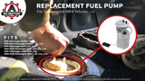 Fuel Pump Assembly - with Sending Unit - Replaces E8424M, 1J0-919-087J, 1J0-919-087H - Compatible with Volkswagen MK4 Beetle, Golf, Jetta - 1.8L, 2.0L, 2.8L - Year Models 1998, 99, 2000, 2001-2005