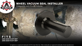 Wheel Vacuum Seal Installer - Compatible with 4WD Ford Vehicles - 05, 06, 07, 08, 09, 10, 11, 12, 13, 14, 15, 16, 17, 18, 19, 20 F250 and F350 - Replaces 6697 - Front Axle Shaft Oil Seal Tool Press