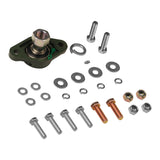 Steering Gear Box Stabilizer Kit - Compatible with Dodge Ram Trucks - 1994-2001 Ram 1500, 1994-2002 Ram 2500 & 3500 Four Wheel Drive 4x4 - Dual Steering Stabilizer Shock Brace Bar - Death Wobble Fix