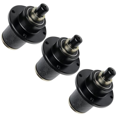 AA Ignition Lawnmower Deck Spindle Assembly 3-Pack Fits Bad Boy - CZT 42 Inch, ZT Elite 50" Deck, Pup 48 Inch & Lightning 52" Deck - 48, 50, 52, 60, 72 Inch Deck Zero Turn- 037-6015-50, 037400050