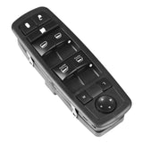Driver Side Master Power Window Switch, Double Auto Button ONLY - Compatible with Chrysler, Dodge & Jeep, Ram, Grand Caravan, Journey, Liberty - Replaces 4602863AD, 4602870AD, 901-473, 4602863AB