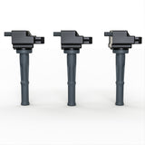 Ignition Coil Pack Set of 3 - Compatible with Toyota 1995-2004 Tacoma, 996-2002 4Runner, 2000-2004 Tundra, T100 3.4L V6 Models - Replaces Part 90919-02212, UF156, 673-1201, GN10184, C1041