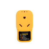 AA Ignition 30 Amp Male to 30 Amp Female RV Surge Protector Adapter - Circuit Analyzer with LED Indicator Lights for RV Trailer, Camper Van, Caravans - 1050J Surge Protection - 125V/3750W
