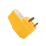 AA Ignition 30 Amp Male to 30 Amp Female RV Surge Protector Adapter - Circuit Analyzer with LED Indicator Lights for RV Trailer, Camper Van, Caravans - 1050J Surge Protection - 125V/3750W