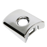 Exterior Door Handle Chrome Front Left Driver Side with Keyhole- Compatible with Nissan Vehicles - 2010, 2011, 2012, 2013 Rogue - Replaces 80640CZ31B, 80640-CZ31A, 80645-CA000 - Smart Entry Keyless
