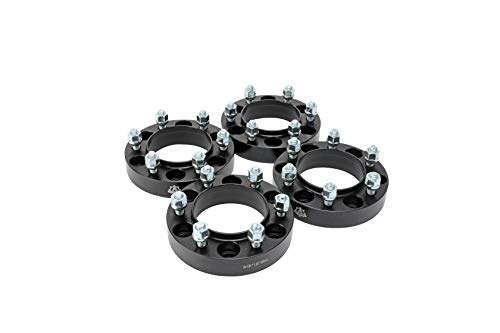 Wheel Spacer Set of 4-6 Lug 1.25 inch 32mm Hub Centric 6x5.5 - Compatible with Toyota Vehicles - 1996-2018 4Runner, 01-07 Sequoia, 2001-18 Tacoma, 00-06 Tundra, FJ Cruiser - 6x139.7mm