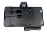 License Plate Tag Bracket with Light - Compatible with Jeep Wrangler Including Years 2009, 2010, 2011, 2012, 2013, 2014 - Replaces 68064720AA - Rear Plate Holder Frame