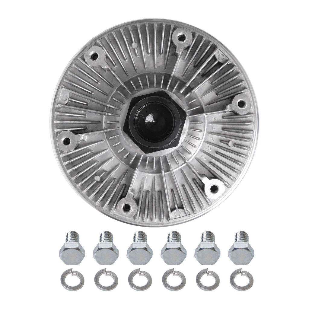 Replacement Radiator Fan Clutch - Compatible with Ford Vehicles - E-350 Econoline Club Wagon, F Super Duty, F-250, F59 - Replaces F5TZ8A616KB, 16337343, 2835-1993, 1994, 1995, 1996, 1997