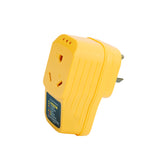 AA Ignition 30 Amp Male to 30 Amp Female RV Surge Protector Adapter - Circuit Analyzer with LED Indicator Lights for RV Trailer, Camper Van, Caravans - 1050J Surge Protection - 125V/3750W