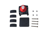 Master Battery Switch Kit with Screws 12-48V - Power Cut-Off Switch - Battery Isolator Disconnect for Cars, Trucks, RV, Campers, Boats - Waterproof On Off Function Automotive, Marine Switch