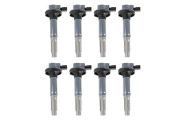 Ignition Coil Pack Set of 8 - Compatible with Ford 5.0L Vehicles - 2011-2016 F-150, 2011-2020 Lobo, 2011-2015 Mustang - Replaces UF622, ‎BR3Z-12029-A, DG542, C1802, GN10420, 52-2197