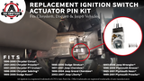 Ignition Switch Actuator Pin - Replaces# 4690492AB - Fits Jeep, Dodge & More