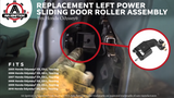 Left Power Sliding Door Roller Assembly - Center Male - Replaces 72561-SHJ-A21, 924-128, 72561SHJA21 - Compatible with Honda Odyssey 2005, 2006, 2007, 2008, 2009, 2010 EX, EX-L, Touring Model