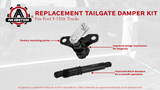 Tailgate Damper Kit - Compatible with Ford F-150 2015, 2016, 2017, 2018, 2019, F-150 Raptor 2017-2019 - Replaces FL3Z-99406A10-A, FL3Z99406A10A - Tail gate Assist Shock Strut - Lift Support Kit