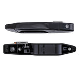 Exterior Black Door Handle Set of 4 - Compatible with Chevy, Cadillac & GMC Vehicles - 2007-2014 Silverado, Tahoe, Escalade, Sierra, Yukon, Avalanche - Replaces 15915659, 20828237, 20954796