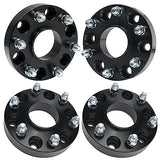 Wheel Spacer Set of 4- 1.25 Inch Thick 6x5.5 Hub Centric - Compatible with Chevy, GMC - 1999-2022 Escalade, Silverado 1500, Tahoe, Suburban, Yukon, Sierra 1500- 6x139.7mm, 78.1mm Hub Bore 14x1.5 Studs
