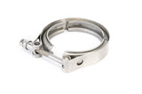 3 Inch V Band Clamp with Set of 3 CNC Stainless Steel Flanges Kit - 3in V-Band Clamp, Male And Female Flanges - Perfect for Turbo, Downpipes, Exhaust Systems