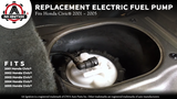 Replacement Electric Fuel Pump - Compatible with Honda Civic 2001-2005 1.3L, 1.7L, 2.0L - Replaces Part 17045-S5A-A00, E8566M, SP8011M, P76528M, 17045-S5A-A31, 17045-S5A-A30 - Gas and Hybrid Models