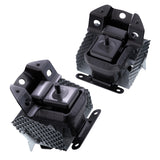 Engine Motor Mount Set of 2 with Heat Shield - Compatible with Chevy, Cadillac & GMC - 07 - 14 Escalade, Silverado, Suburban, Tahoe, Sierra, Yukon - Replaces 15854939,15854941, A5365 - Engine Mounts