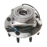 Replacement Front Wheel Hub Bearing Assembly Set of 2 - Compatible with Chevrolet, GMC, Hummer - Avalanche 2500, Silverado 3500 Classic, Suburban 2500 - Replaces 515058, 951-067, 15042868, 15104582