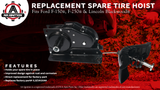 Spare Tire Hoist - Compatible with Ford & Lincoln Vehicles - 1997 - 2003 F-150, F150 Heritage, 1997, 1998, 1999 F-250, 97 F-250HD and 2002 Blackwood - Replaces 924526, 1L3Z1A131AA, 2L3Z1A131AA