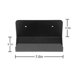 AA Ignition Door Hanger Kit - Fits Jeep Wrangler CJ, YJ 1986-1995, TJ 1996-2006, LJ Unlimited 2004-2006 JK JKU 2007-2012, 2013-2016, 2017, 2018 JL - Window Channel Wall Bracket Storage Holder