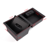 AA Ignition Center Console Organizer Tray - Replaces Part 22817343 - Compatible with Chevy, GMC Vehicles - 2014-2019 Silverado 1500, 2500 HD, Suburban, 3500 HD, Tahoe, Sierra, 2500, Yukon, XL