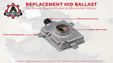HID Xenon Headlight Ballast - Control Unit Module - Replaces W3T19371, 33119-SAA-013 - Compatible with Acura, Honda, Mazda & Mitsubishi Vehicles - TL, TSX, RDX, MDX, Accord, Fit, 3, CX-5, CX-9