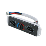 Replacement HVAC A/C Heater Control and Blower Motor Switch - Compatible with Jeep - 1999-2004 Wrangler TJ - Replaces 55037473AB, 55037473AA, 55037612AA, HS-373 - AC Climate Heater Panel Selector Unit