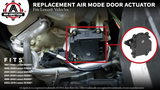 HVAC Air Blend Door Actuator Mode - Compatible with Lexus Vehicles - 97-05 GS300, GS400, GS430, IS300, RX300, 2002-2010 SC430 - Replaces 8710630371, 604-917, 87106-30371, 604917 - Heater Servo Unit