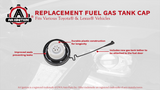 OEM Gas Cap Replacement for Toyota & Lexus - Fits 4Runner, Camry, Solara, Tundra, Highlander, Sequoia, Sienna, Lexus GS300