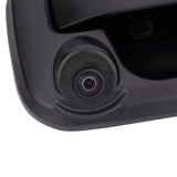 Tailgate Car Backup Rear View Camera Handle Trim Bezel - Compatible with Ford Truck Vehicles - 2004-2014 F150, 2008-2016 F250, F350, F450, F550 Super Duty - Black Tail Gate Rear Door Handle
