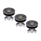 Replacement Spindle Assembly Set of 3 - Compatible with Cub Cadet and MTD - i1050, LT, SLT and RZT - 50" Deck Lawn Mowers - Replaces 918-04126, 918-04125, 618-04126A, 918-04125, 918-04125A, 1120370