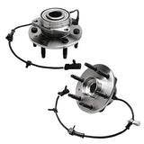 Front Wheel Hub Bearing Assembly Set of 2-4WD Compatible with Chevy, Cadillac, GMC - Escalade, Avalanche, Silverado 1500, Suburban, Tahoe, Sierra 1500, Yukon - Replaces ‎515036, 15112382, 951-008