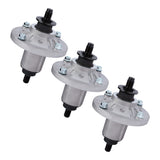 Replacement Spindle Assembly Pack of 3 - Compatible with John Deere 42", 48", 54" Deck Lawn Mowers - LA100-LA165, D100-F160, X105, X106, X110, X120 - Replaces GY20454, GY20867, GY20962, GY21098