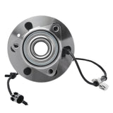 Front Wheel Hub Bearing Assembly Set of 2-4WD Compatible with Chevy, Cadillac, GMC - Escalade, Avalanche, Silverado 1500, Suburban, Tahoe, Sierra 1500, Yukon - Replaces ‎515036, 15112382, 951-008