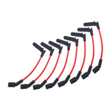 Spark Plug Wire Set of 8 - Compatible with Buick, Cadillac, Chevy, GMC - 2007-2012 - Escalade, Corvette, Avalanche, Silverado, Suburban, Tahoe, Sierra, Yukon - Replaces 9748RR, 19297032, 6718161
