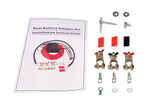 Dual Battery Isolator Kit - 12 Volt 140 Amp Voltage Sensitive Relay - Complete VSR Double Battery Automatic Charger - Fits Trucks, ATV, SUV, UTV Boats and More - Safe, Water and Vibration Resistant