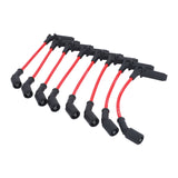 Spark Plug Wire Set of 8 - Compatible with Buick, Cadillac, Chevy, GMC - 2007-2012 - Escalade, Corvette, Avalanche, Silverado, Suburban, Tahoe, Sierra, Yukon - Replaces 9748RR, 19297032, 6718161