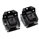 Engine Motor Mount Set of 2 with Heat Shield - Compatible with Chevy, Cadillac & GMC - 07 - 14 Escalade, Silverado, Suburban, Tahoe, Sierra, Yukon - Replaces 15854939,15854941, A5365 - Engine Mounts