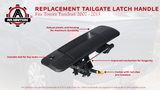 Tailgate Handle Latch With Keyhole - Replaces# 69090-0C040 - Fits Tundra 07-13