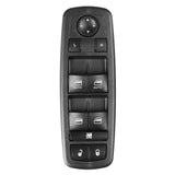 Driver Side Master Power Window Switch, Double Auto Button ONLY - Compatible with Chrysler, Dodge & Jeep, Ram, Grand Caravan, Journey, Liberty - Replaces 4602863AD, 4602870AD, 901-473, 4602863AB