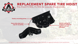 Spare Tire Hoist - Compatible with Ford & Lincoln Vehicles - 1997 - 2003 F-150, F150 Heritage, 1997, 1998, 1999 F-250, 97 F-250HD and 2002 Blackwood - Replaces 924526, 1L3Z1A131AA, 2L3Z1A131AA