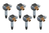 Ignition Coil Pack Set of 6 - Compatible with Ford, Lincoln V6 3.5L - Expedition, Explorer, F150, Flex, Lobo, Police Interceptor Sedan, Taurus, Transit-150, MKS, MKT, Navigator - Replaces DG549, UF646