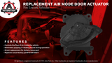 HVAC Air Blend Door Actuator Mode - Compatible with Lexus Vehicles - 97-05 GS300, GS400, GS430, IS300, RX300, 2002-2010 SC430 - Replaces 8710630371, 604-917, 87106-30371, 604917 - Heater Servo Unit