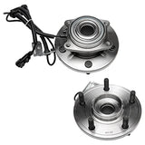 Replacement Front Wheel Hub Bearing Assembly Set of 2 - Compatible with Chrysler, Dodge & Volkswagen Vehicles - Town & Country, Grand Caravan, Routan - Replaces 513273, 930-617, BR9306881, 5154214AA
