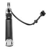 Exterior Door Handle Chrome Front Left Driver Side with Keyhole- Compatible with Nissan Vehicles - 2010, 2011, 2012, 2013 Rogue - Replaces 80640CZ31B, 80640-CZ31A, 80645-CA000 - Smart Entry Keyless